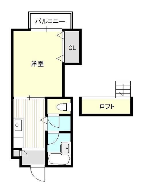 さいたま市桜区大字上大久保のアパートの間取り