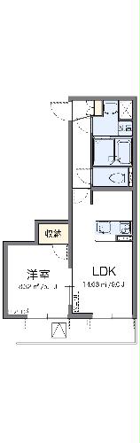 【クレイノカーサ学芸大学の間取り】