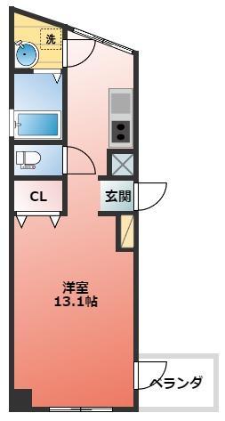 リューレント雄郡の間取り