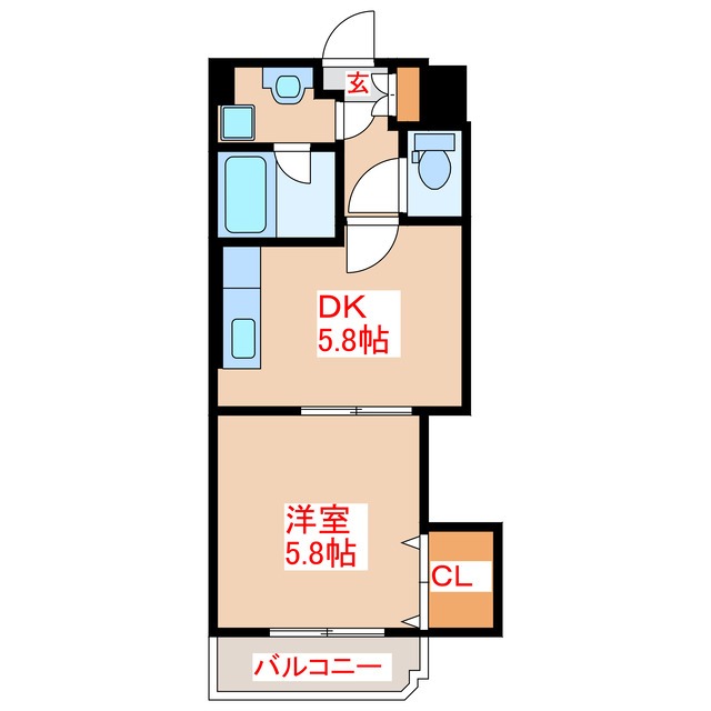 ラフィネＴ．Ｍ．Ｉの間取り