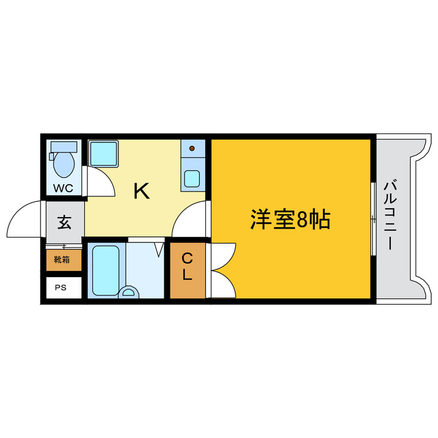 ヴィゴラス壱番館の間取り