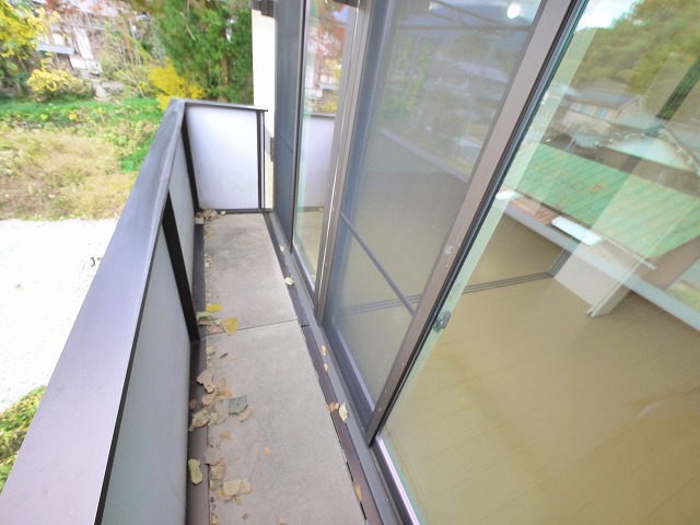 バルコニー　バルコニーがあります