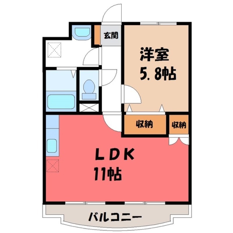 Y＆Mカルム東峰の間取り