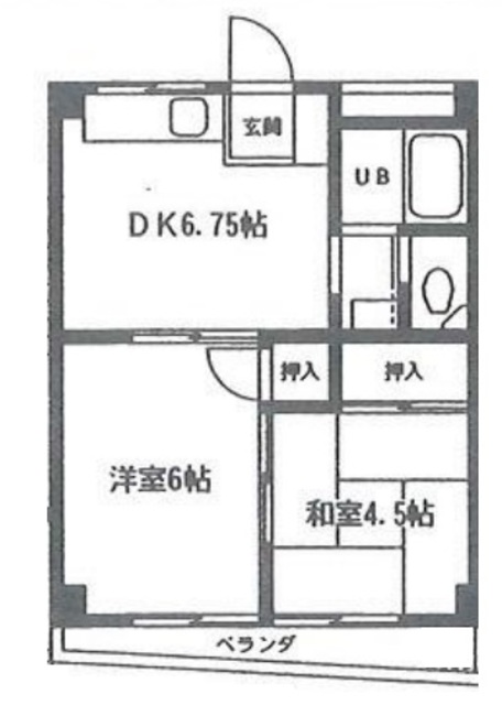 サンテラス南行徳の間取り