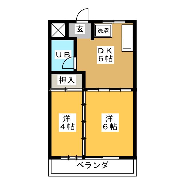 ＡＴハイツの間取り