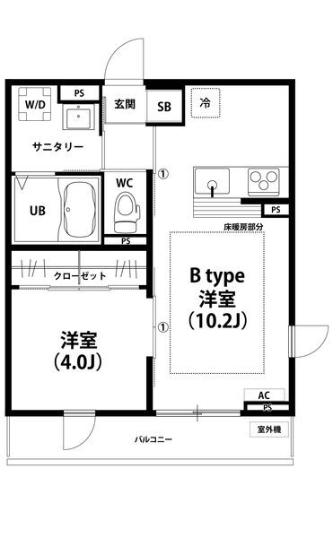 リブリ・ルーチェの間取り