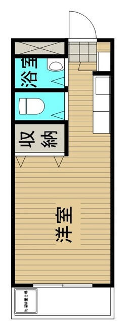 福山市御幸町大字上岩成のマンションの間取り