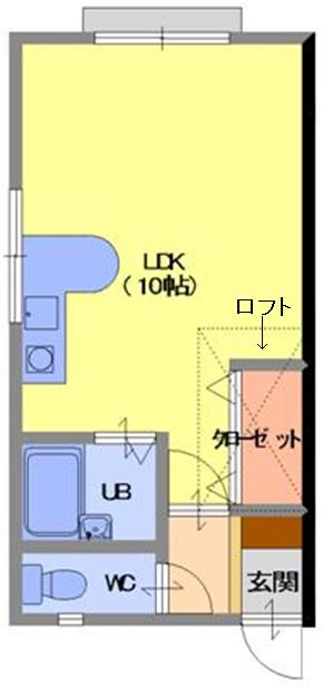 本幸壱番館の間取り