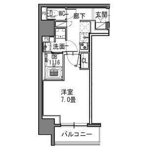 台東区小島のマンションの間取り