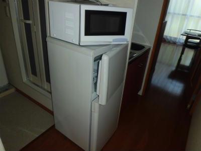 その他　冷蔵庫と電子レンジ。
