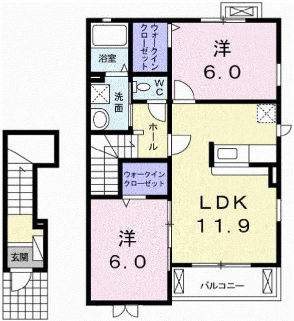 アイファの間取り