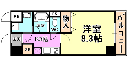 クレイントトヤミチの間取り