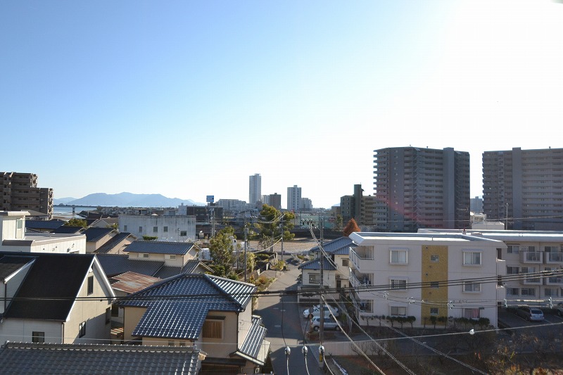 【広島市西区井口のマンションの眺望】