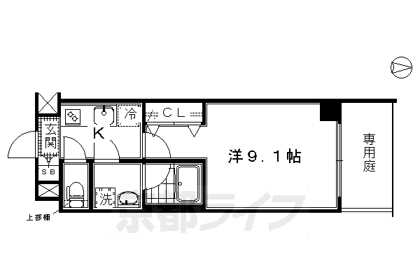 ベラジオ京都洛南グルーブの間取り