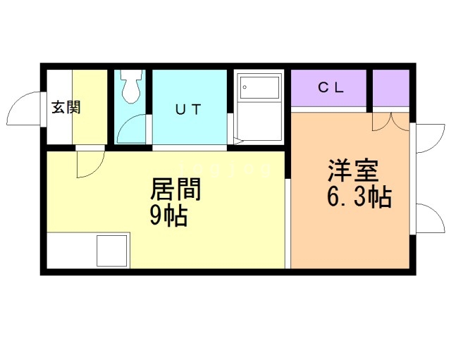 バンドゥーラの間取り