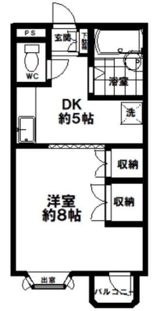 第一STM日野の間取り