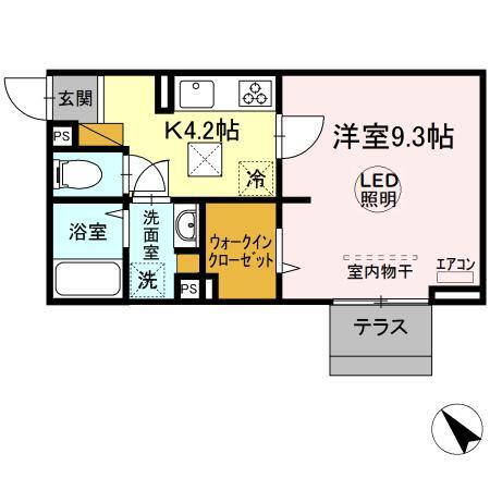 Ｄ－ｒｏｏｍ八千代台の間取り