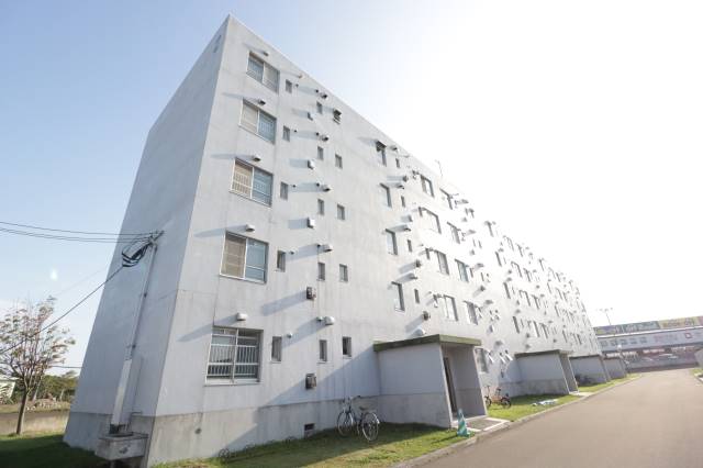 ビレッジハウス江別1号棟の建物外観
