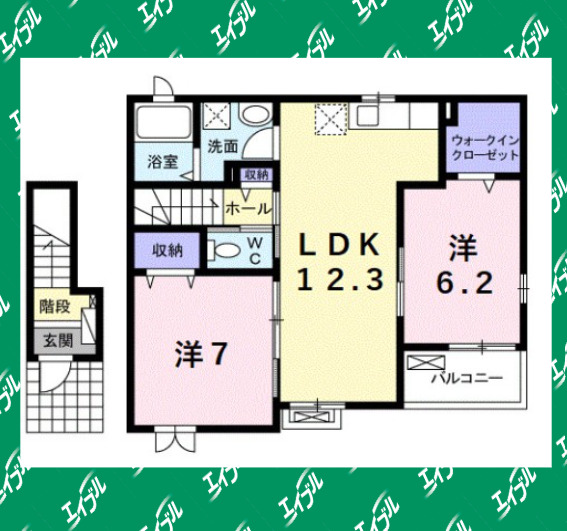 ポラリスIIの間取り