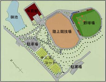 公園　城山公園（公園）まで618m