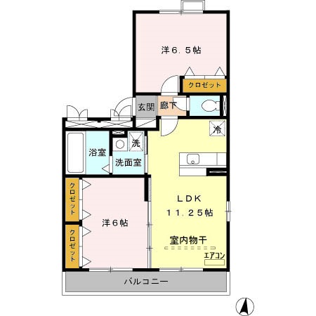 アサミアルジャン_間取り_0
