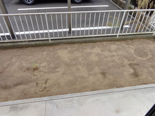 庭　１階は専用庭を完備しています
