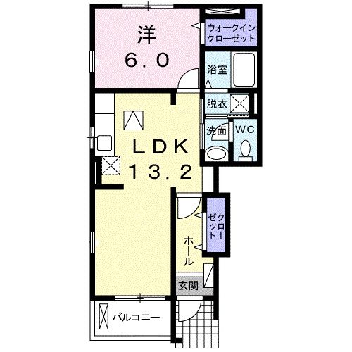 コリーヌ・メリディアン_間取り_0