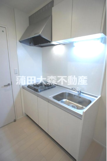 キッチン　2口ガスシステムキッチン