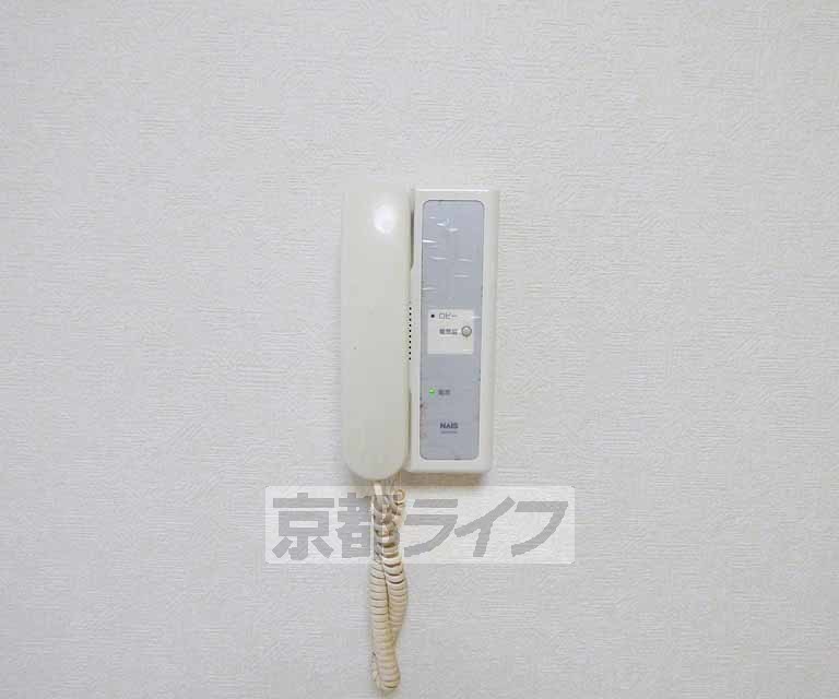 セキュリティ　来客時も安心です。