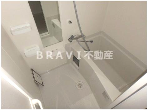 バス・シャワールーム　【プレサンス谷町リーベ】お風呂で日々の疲れを落としましょう