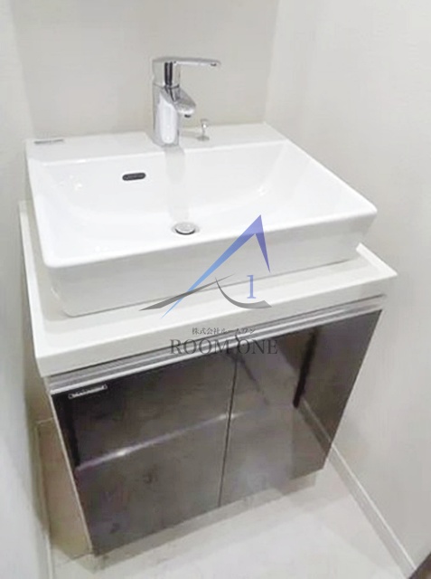洗面設備　洗面台です。