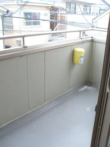 バルコニー　広々としたバルコニーです