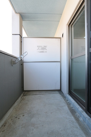 バルコニー　洗濯物もしっかり干せます