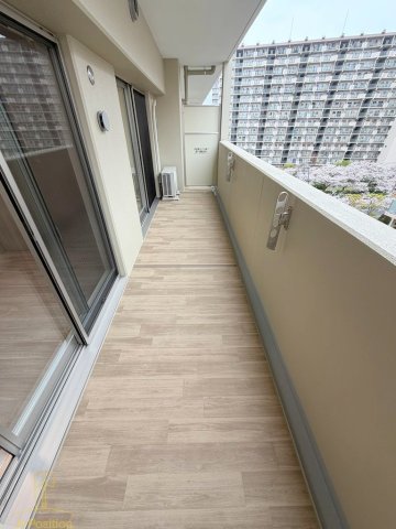 バルコニー　プレサンス京橋ＧＲＥＥＮ　ＹＡＲＤアルミラ