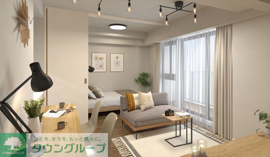 居室・リビング　家具・家電の付帯はありません