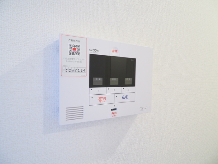 セキュリティ　※同タイプ別部屋の参考写真になります