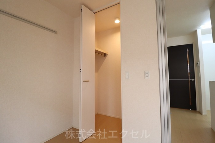 収納　クローゼットです。