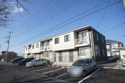 建物外観　駐車場２台付き♪