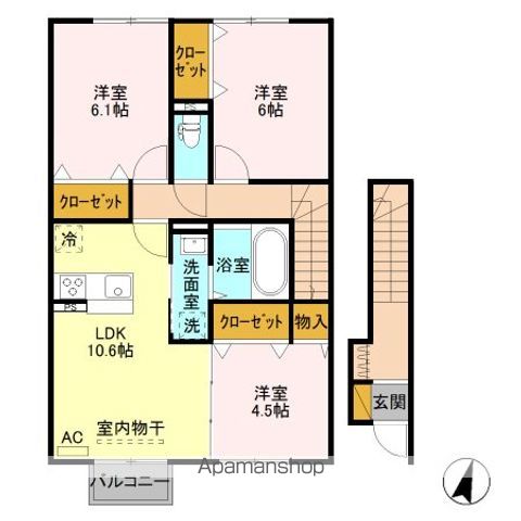 アステール IIIの間取り写真