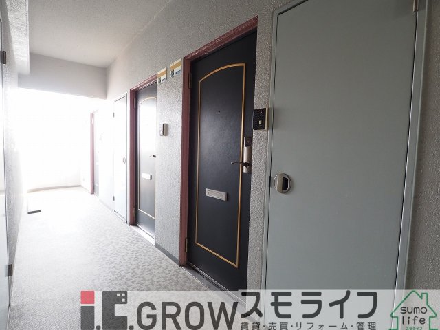 阪神本線 石屋川駅 徒歩6分 7階建 築37年の玄関写真