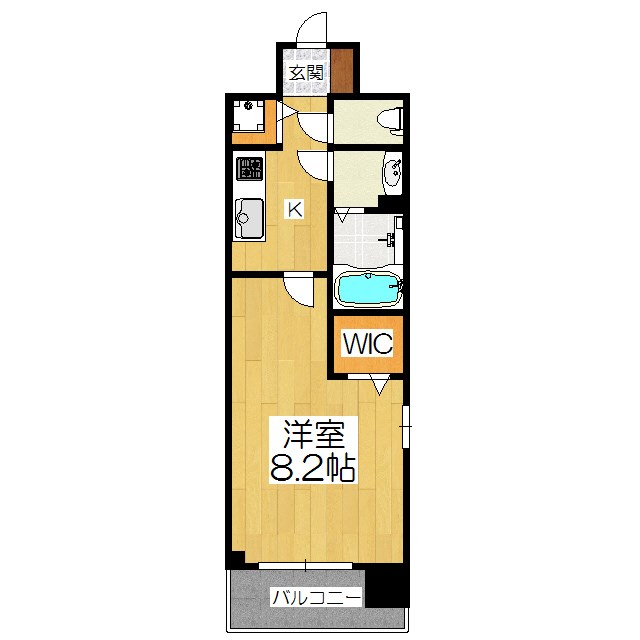 ベラジオ京都一乗寺の間取り写真
