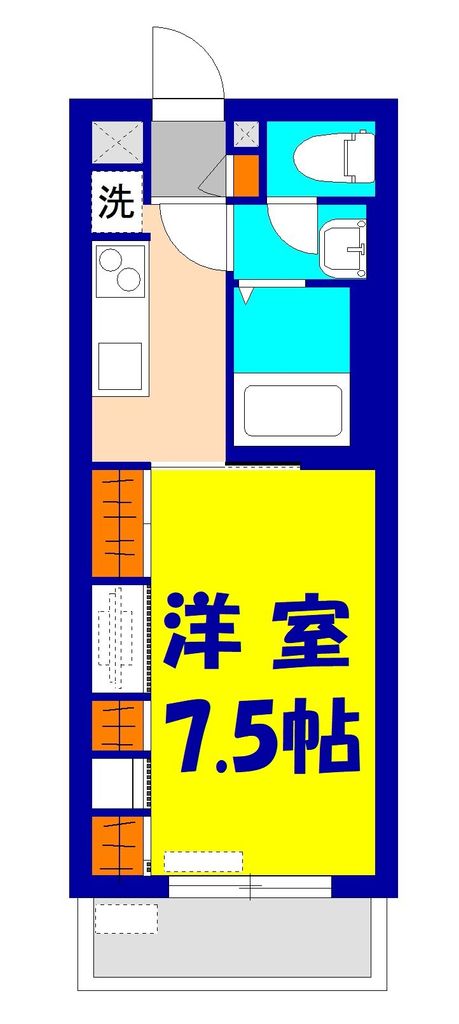東武伊勢崎線 新越谷駅 徒歩7分 3階建 築10年の間取り写真