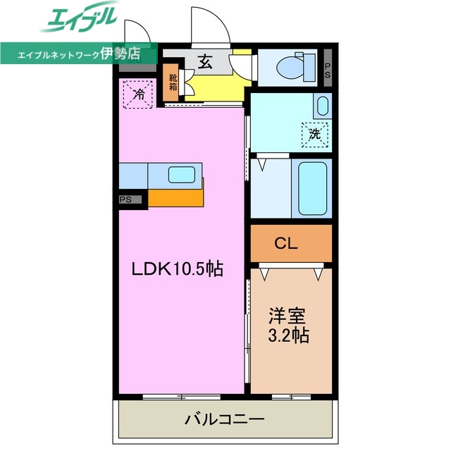 アンジューVIIIの間取り写真