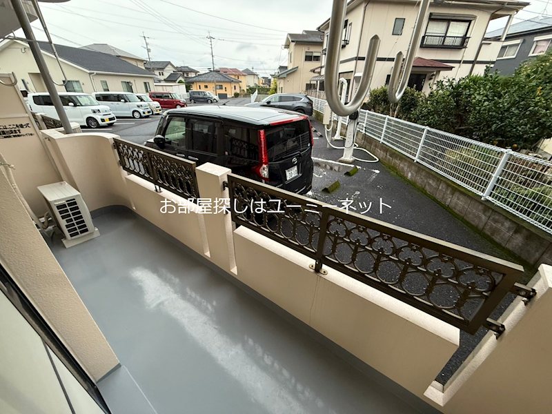 バルコニー　※実際のお部屋とは異なる場合がございます。