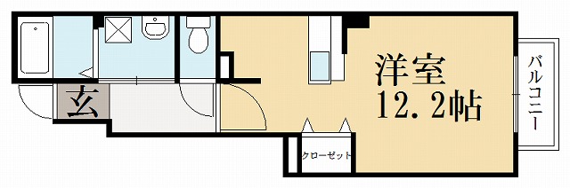 ベルヒルズ・アンの間取り