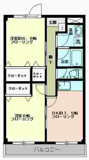 金子ビルの間取り