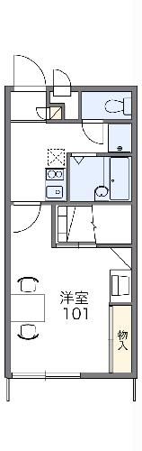 レオパレス海誠の間取り