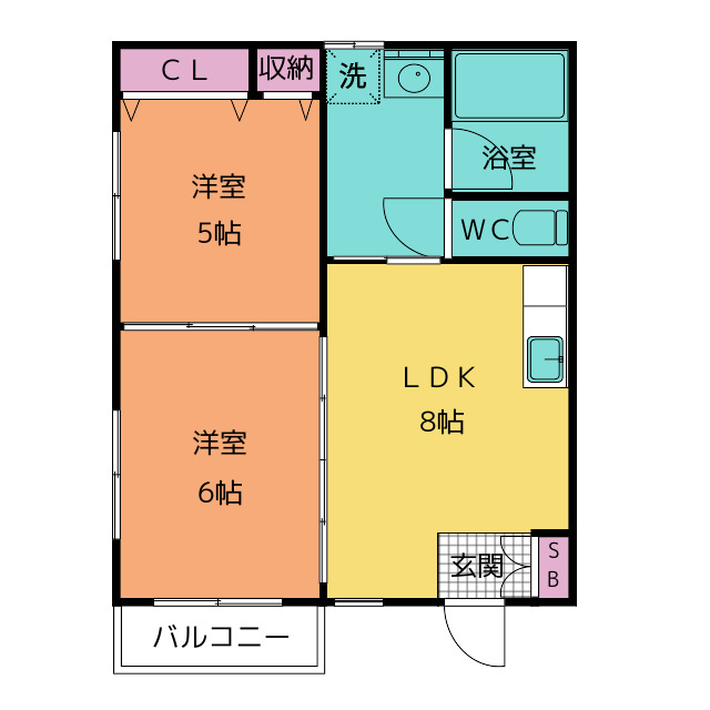 グロットの間取り