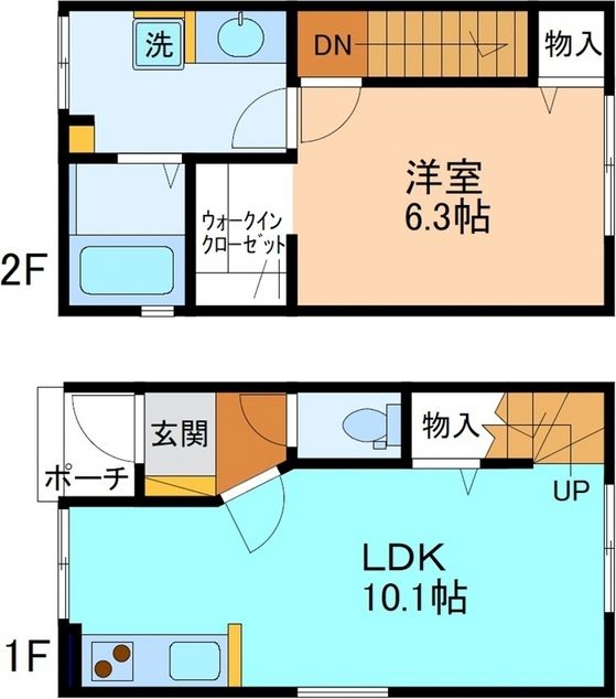 アベリアの間取り