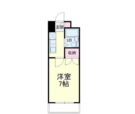 浜松市中央区高林のマンションの間取り